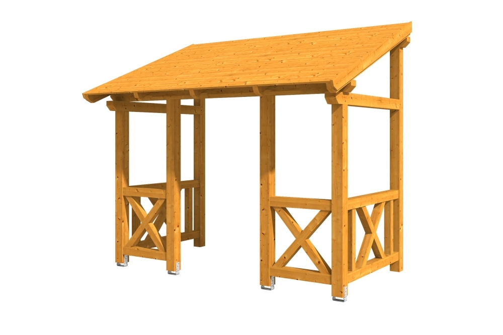 Vordach Paderborn 7 Pultdach bei leitermann.de günstig kaufen Vordach Paderborn 7 Pultdach