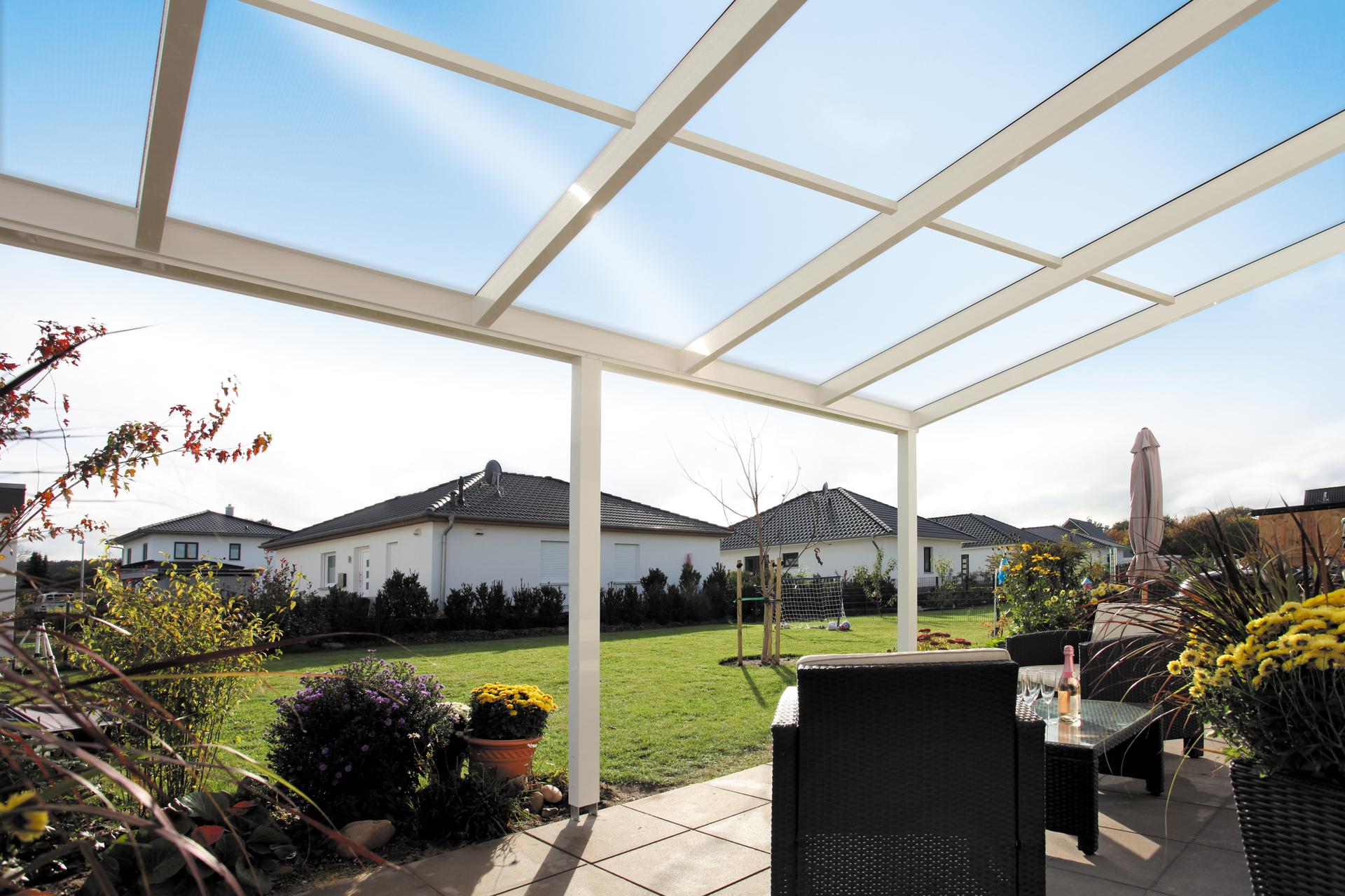 Terrassenüberdachung Monza bei leitermann.de günstig kaufen Terrassenüberdachung Monza