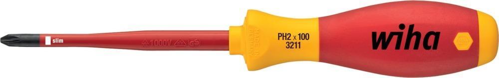Schraubendr. slimFix VDE PH1x 80mm Wiha