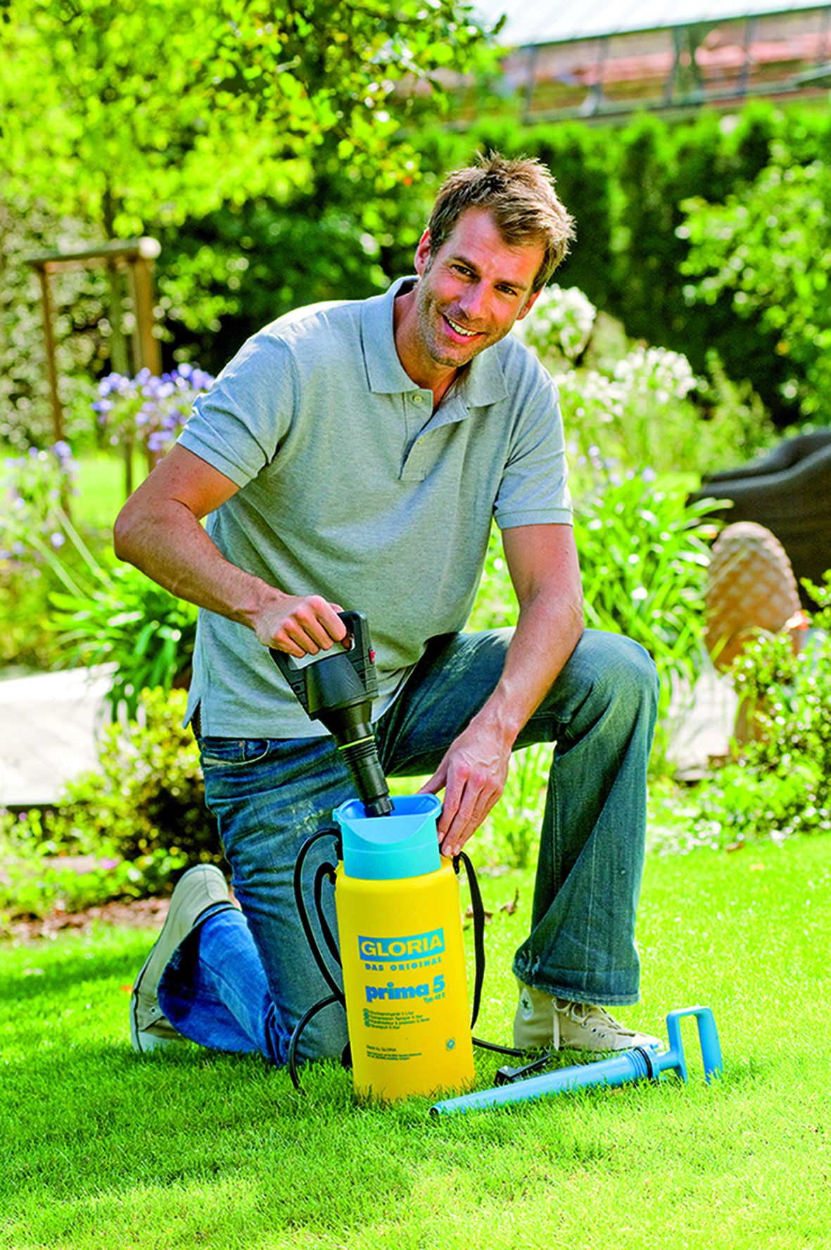 Drucksprühgerät AutoPump Set, 5L, mit Batterie/Akku-Betrieb bei leitermann.de günstig kaufen Drucksprühgerät AutoPump Set, 5L, mit Batterie/Akku-Betrieb