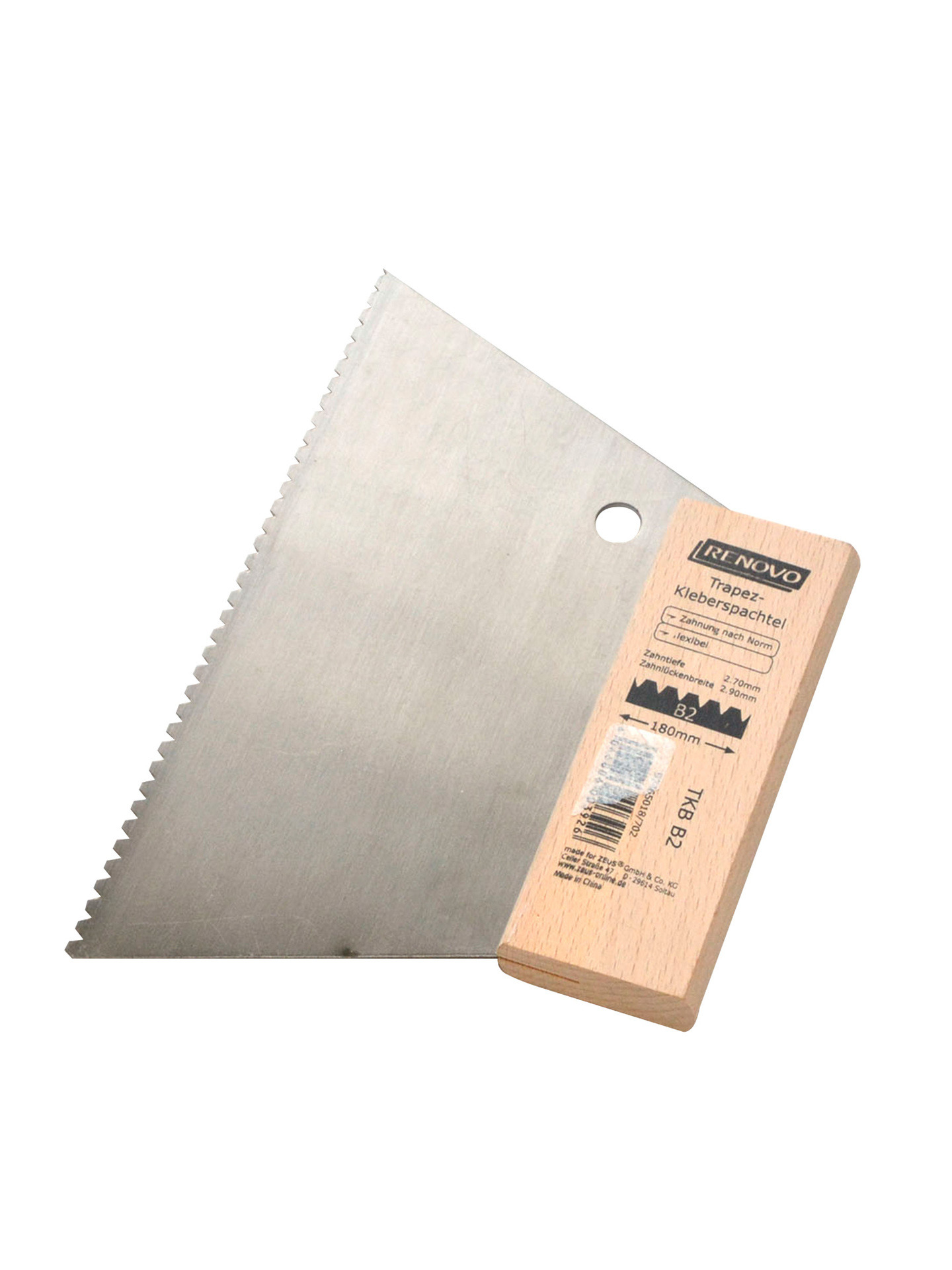 FSC Zahnspachtel 180mm