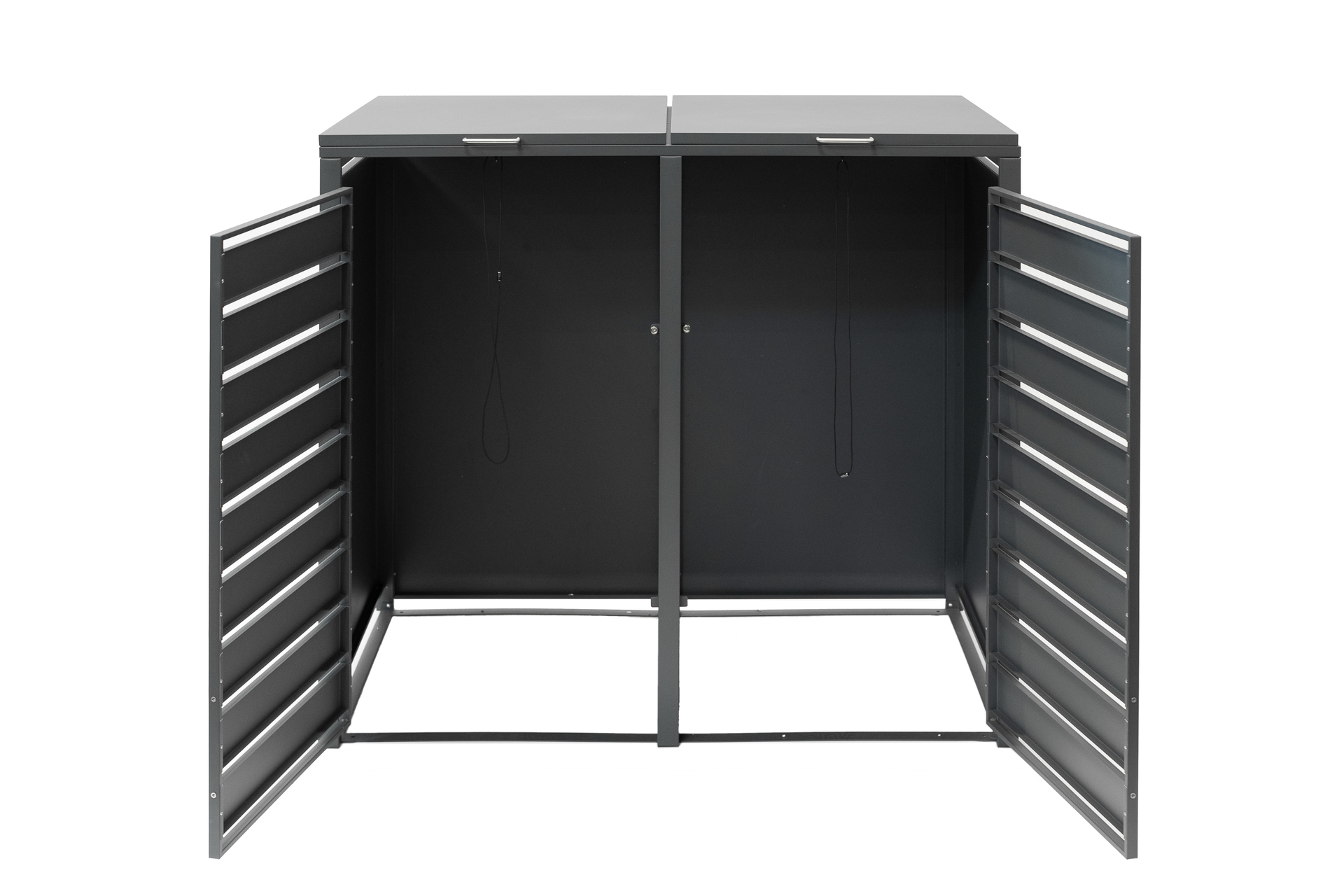 Mülltonnenbox 2-fach 240 Liter bei leitermann.de günstig kaufen Mülltonnenbox 2-fach 240 Liter