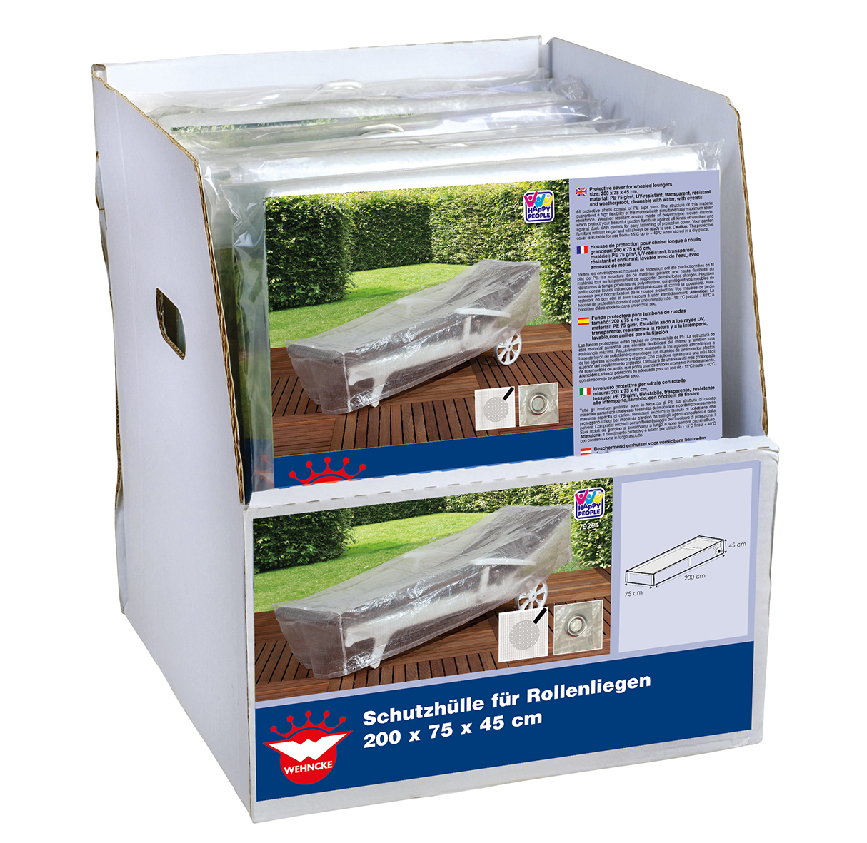 Schutzhülle Classic für Rollenliegen