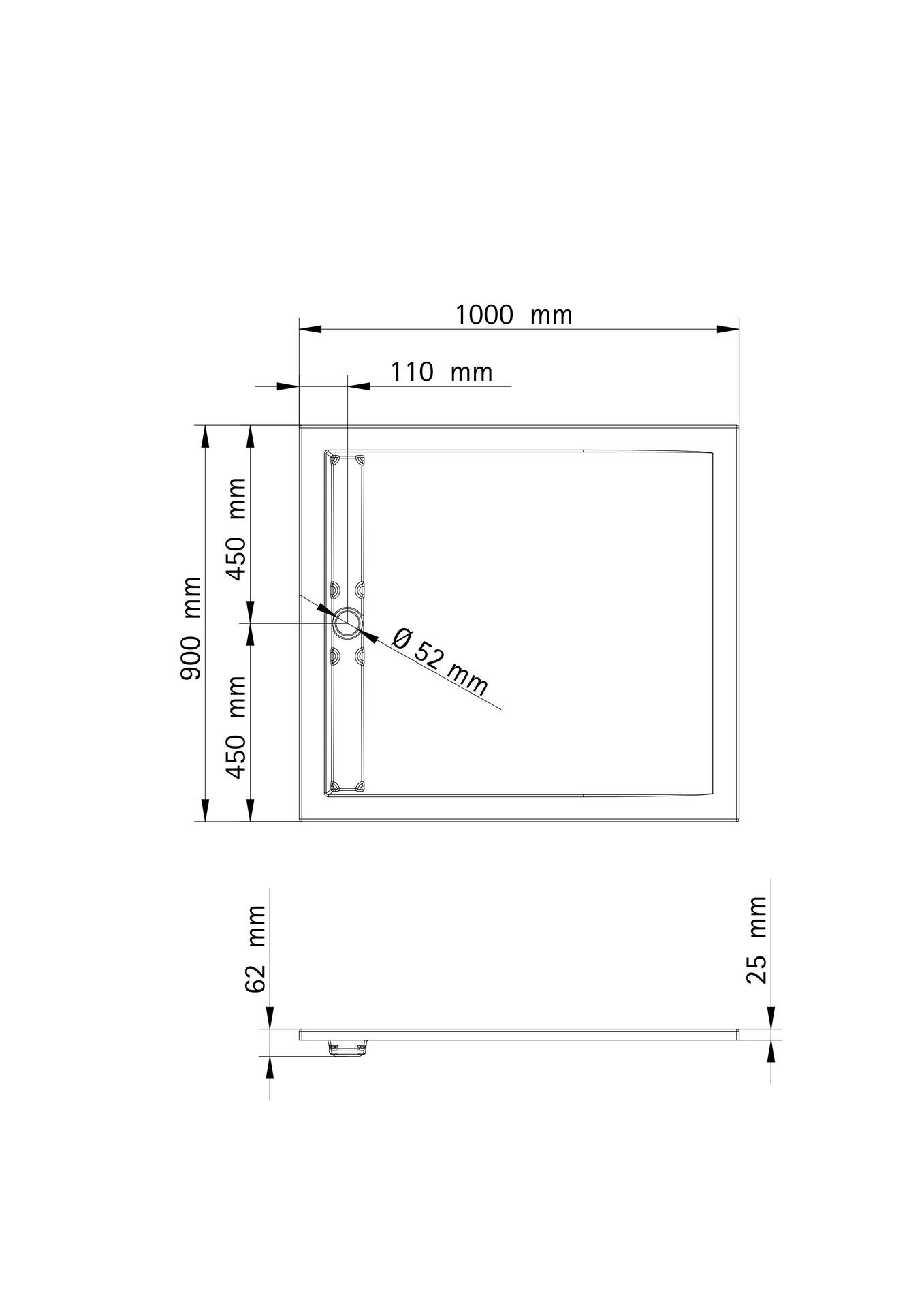 ExpressPlus Duschwanne Rinne extraflach, alpinweiß bei leitermann.de günstig kaufen ExpressPlus Duschwanne Rinne extraflach, alpinweiß