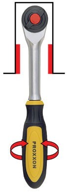 Rotary Ratsche 6,3mm 1/4 Zoll