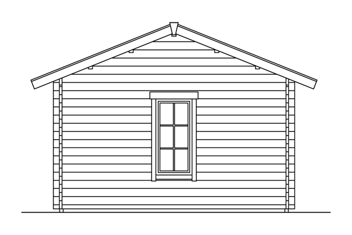 Freizeithaus Lugano 2, 45plus Basishaus 420 x 380cm natur bei leitermann.de günstig kaufen Freizeithaus Lugano 2, 45plus Basishaus 420 x 380cm natur