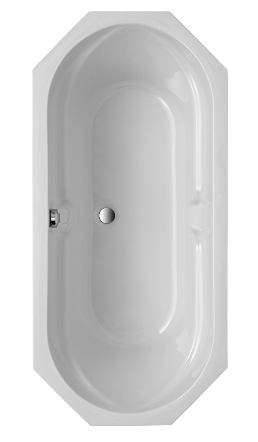 Achteckwanne Sicilia, 1700x750/480 mm, weiß bei leitermann.de günstig kaufen Achteckwanne Sicilia, 1700x750/480 mm, weiß