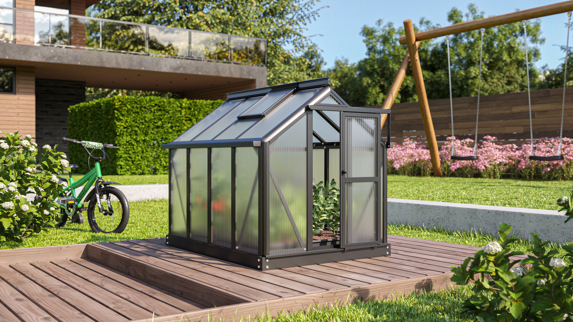 Minigewächshaus Merlin HKP 4mm bei leitermann.de günstig kaufen Minigewächshaus Merlin HKP 4mm