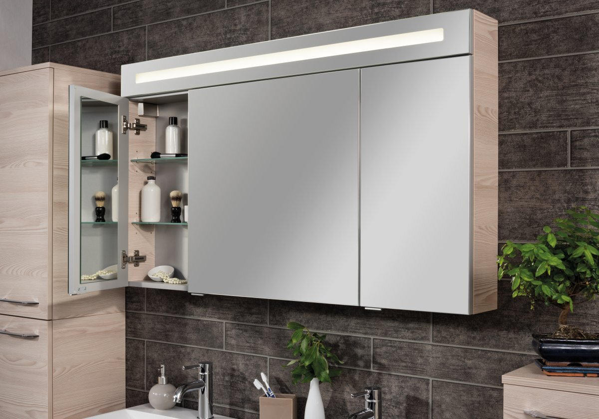 B.clever Spiegelschrank, LED bei leitermann.de günstig kaufen B.clever Spiegelschrank, LED