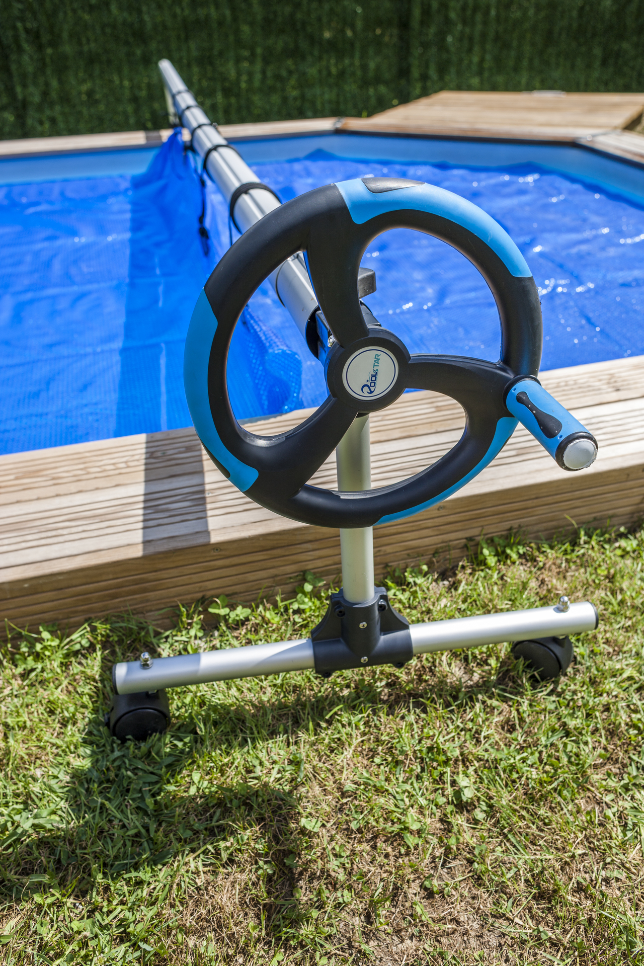 Aluminium Cover Roller für Einbaubecken