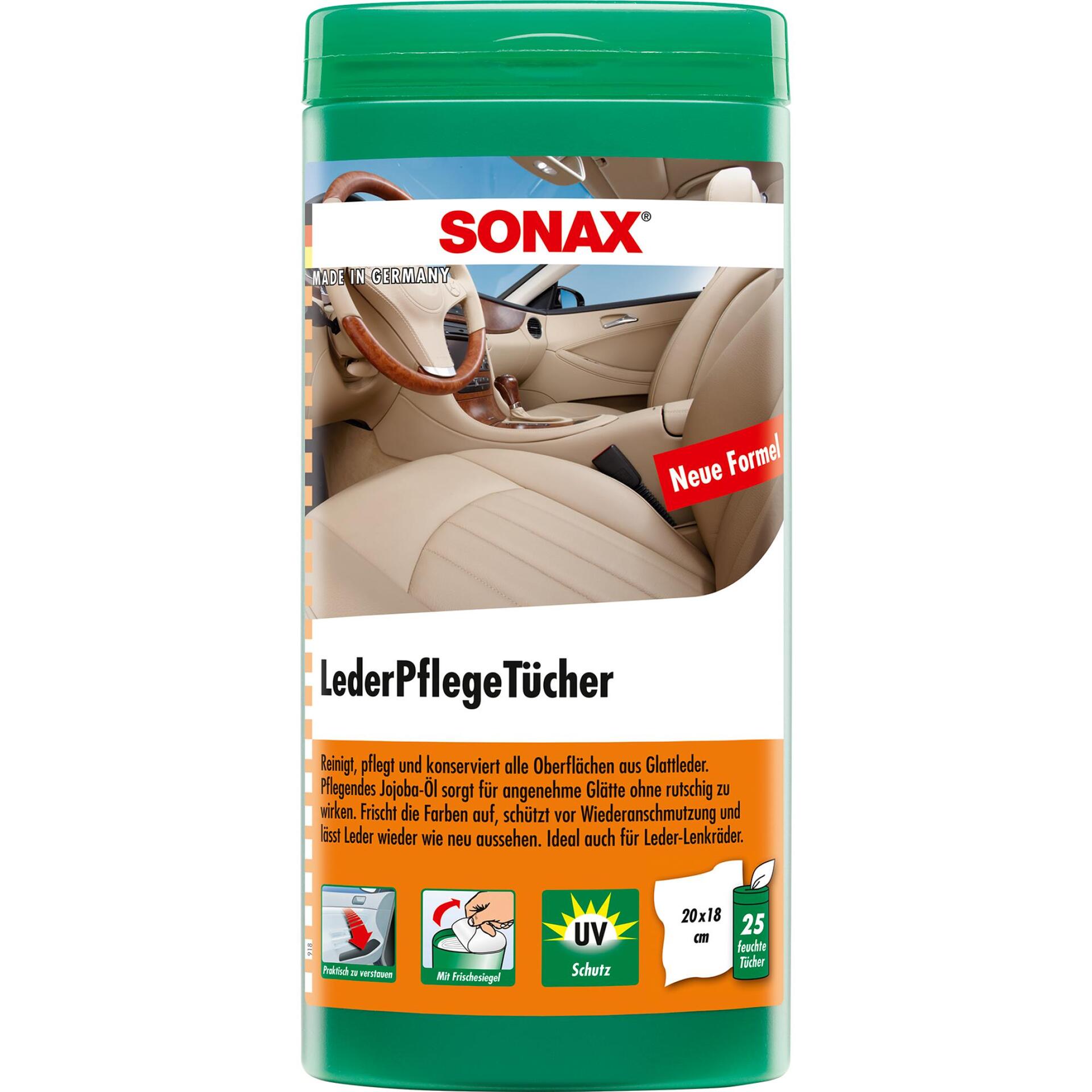 SONAX Leder-Pflege-Tücher