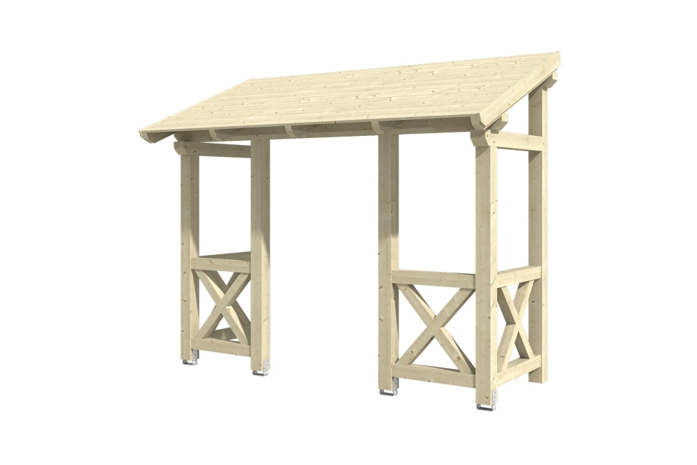 Vordach Paderborn 5 Pultdach