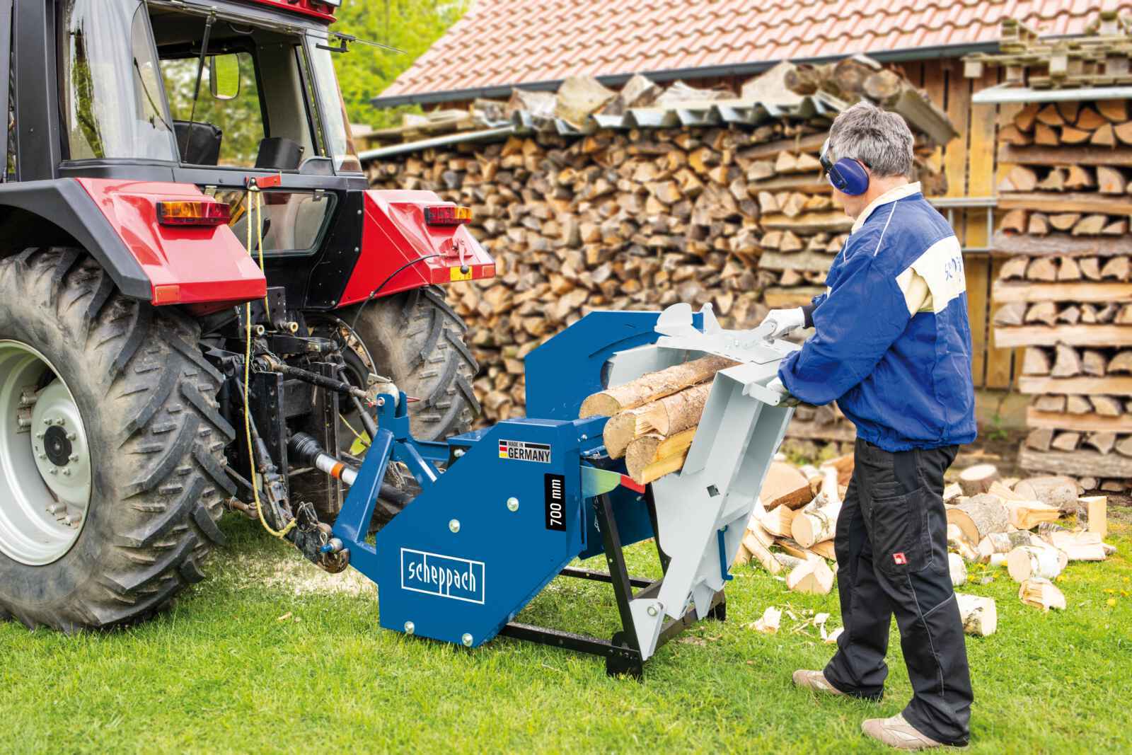 Wippsäge kwz 7, Antrieb Zapfwelle, 700mm