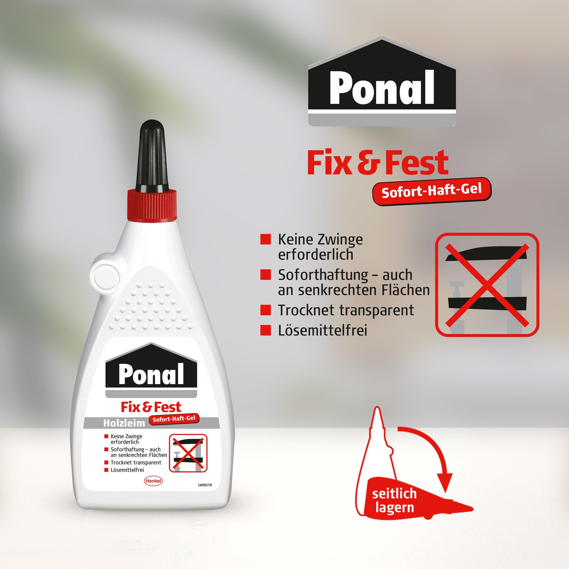 Ponal Holzleim Fix + Fest 200g bei leitermann.de günstig kaufen Ponal Holzleim Fix + Fest 200g