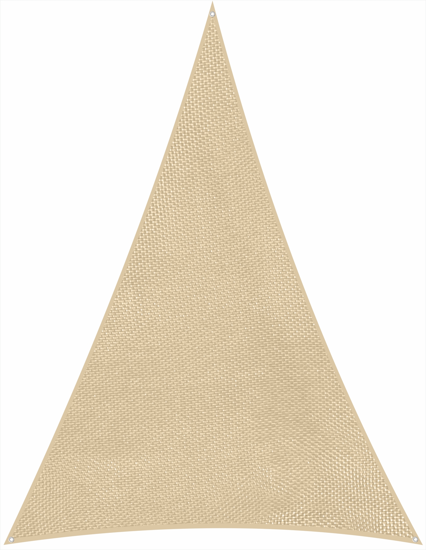 Sonnensegel Lanzarote, dreieckig, 400x400x300cm