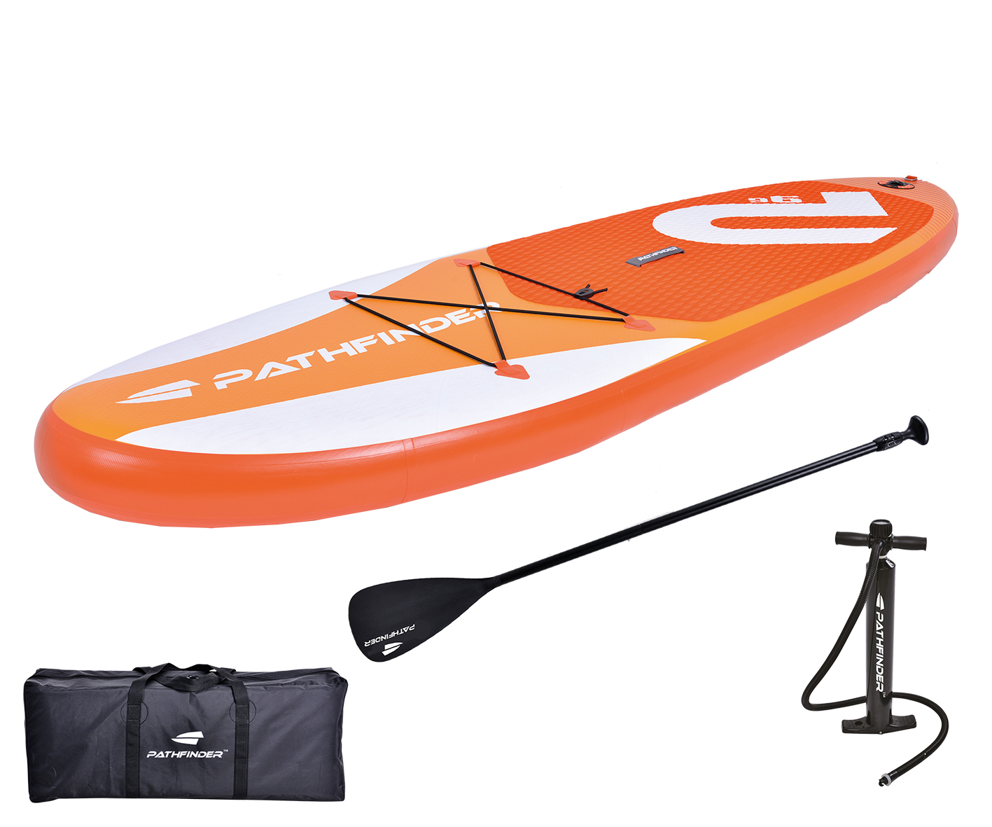 Stand Up Paddle-Set 290x76x15cm, orange