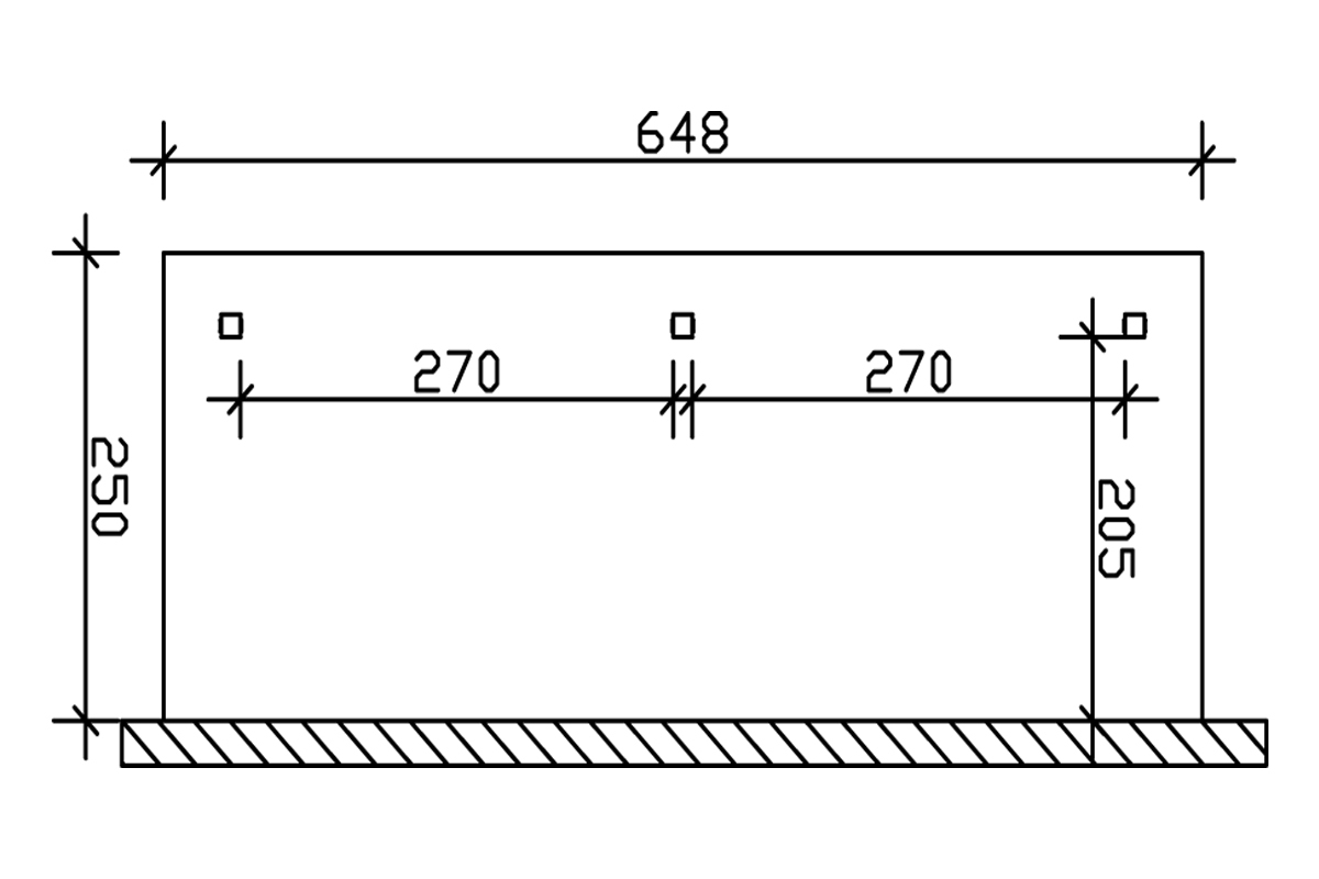 Terrassenüberdachung Andria bei leitermann.de günstig kaufen Terrassenüberdachung Andria