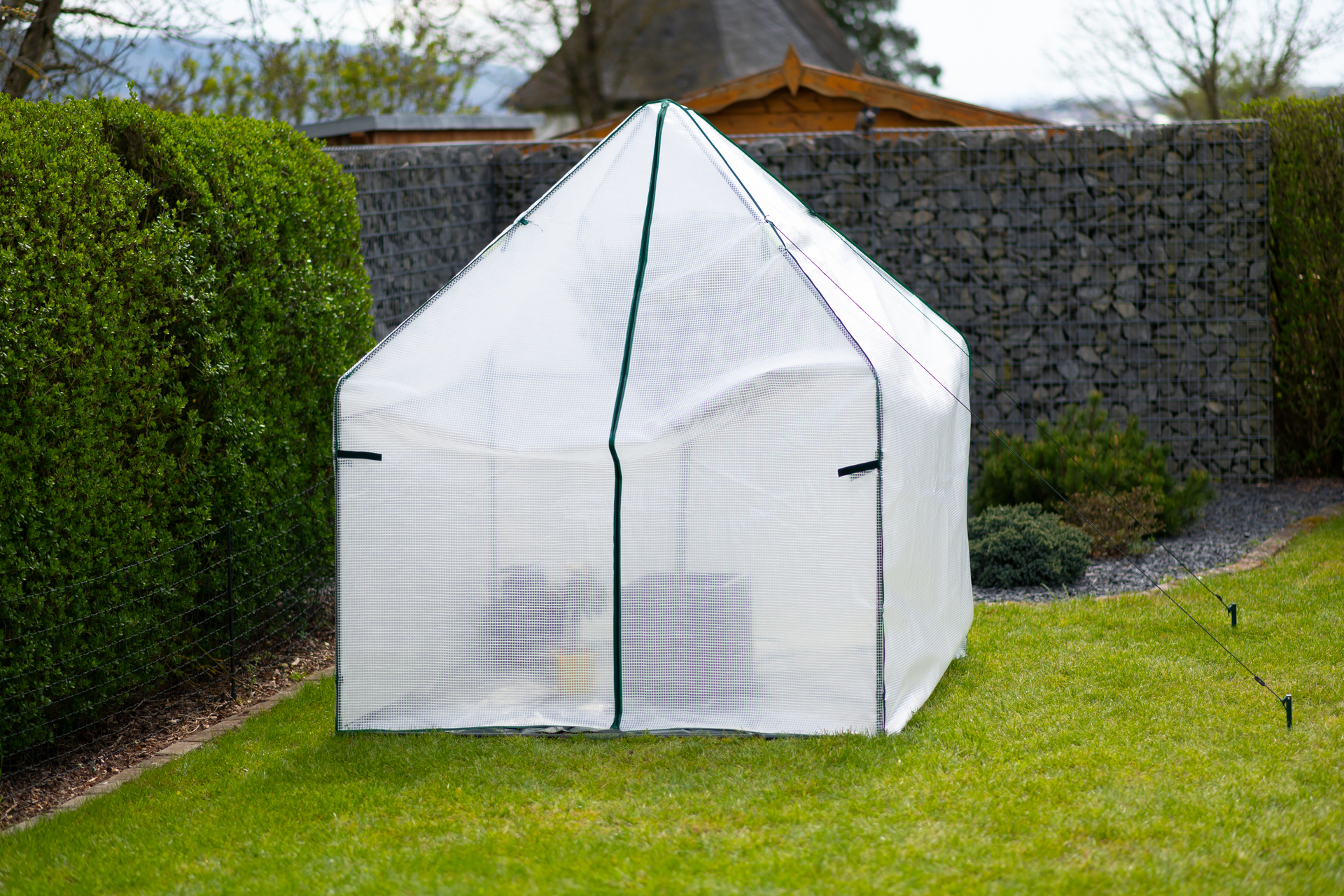 Foliengewächshaus Winterzelt mit Boden Peperoni bei leitermann.de günstig kaufen Foliengewächshaus Winterzelt mit Boden Peperoni