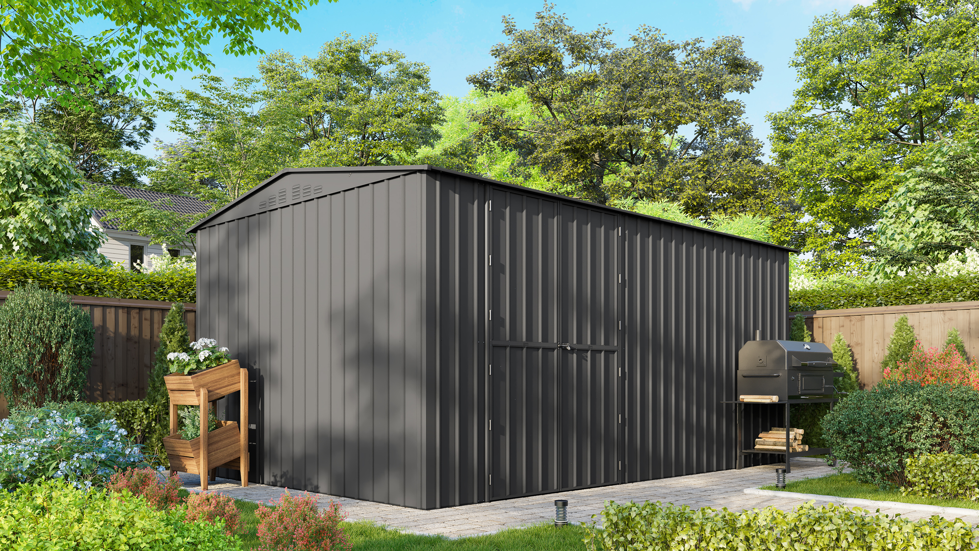 Heimwerkstatt Worker 1510, anthrazit