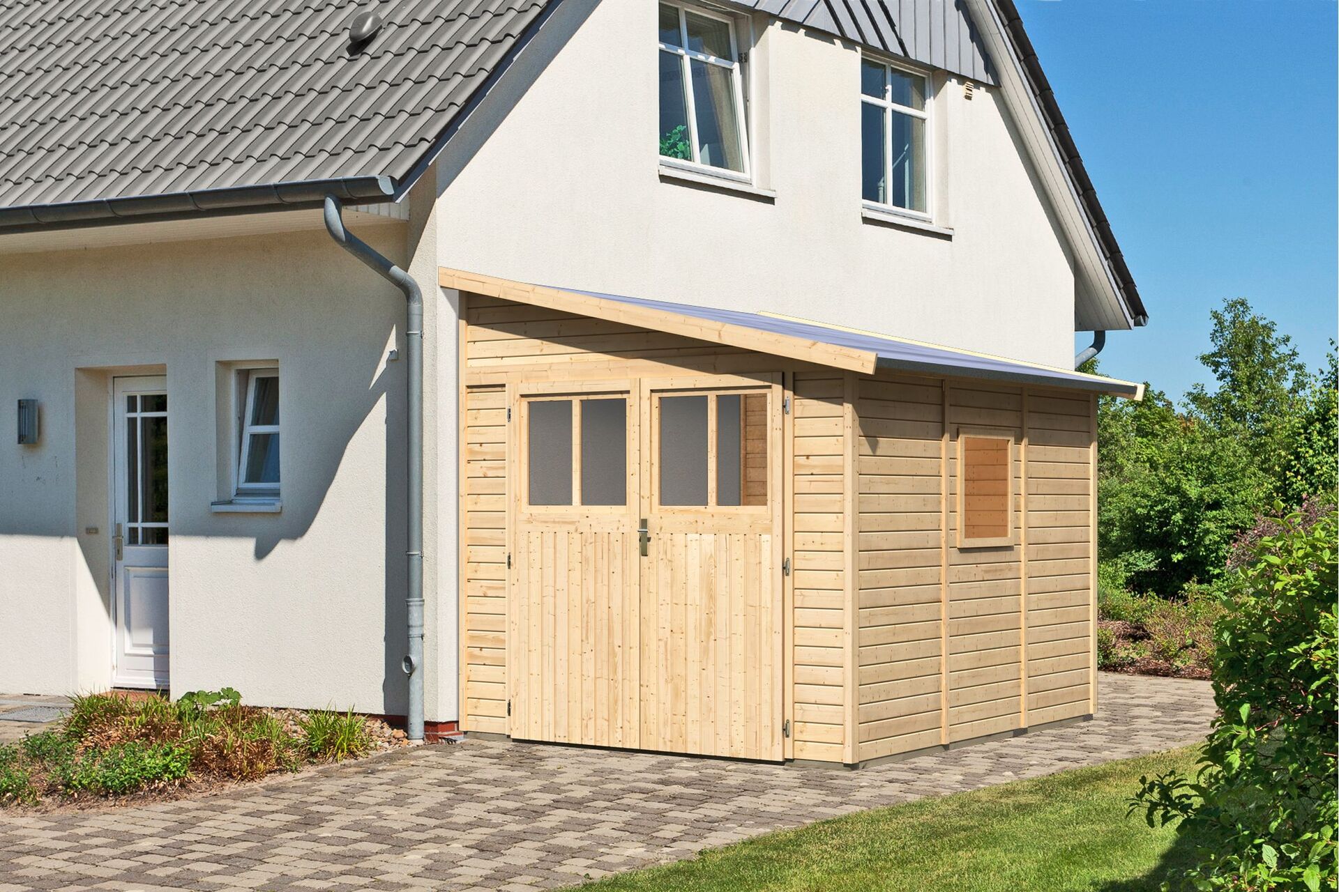 Anbau-Gartenhaus Brodersby