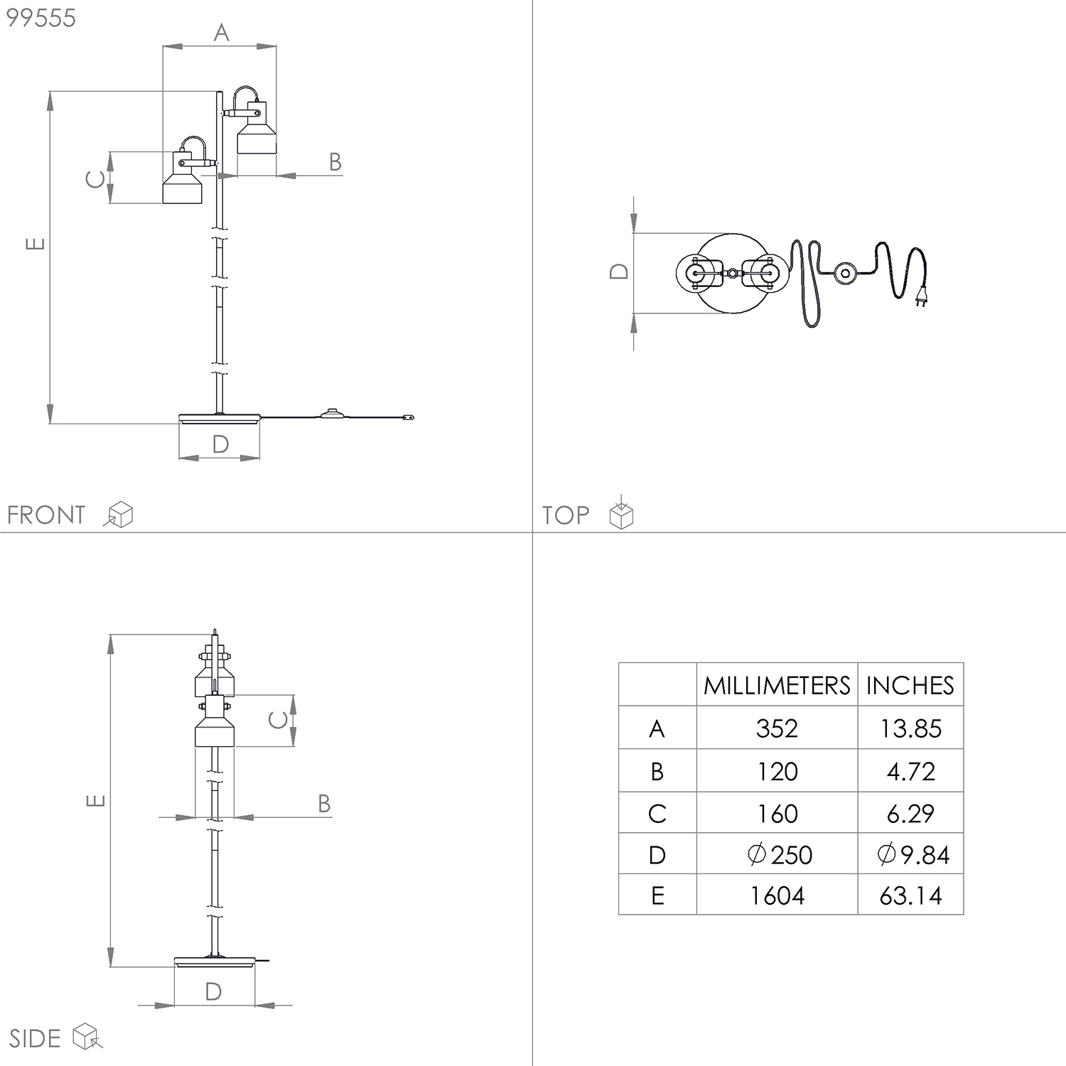 Stehleuchte CASIBARE bei leitermann.de günstig kaufen Stehleuchte CASIBARE