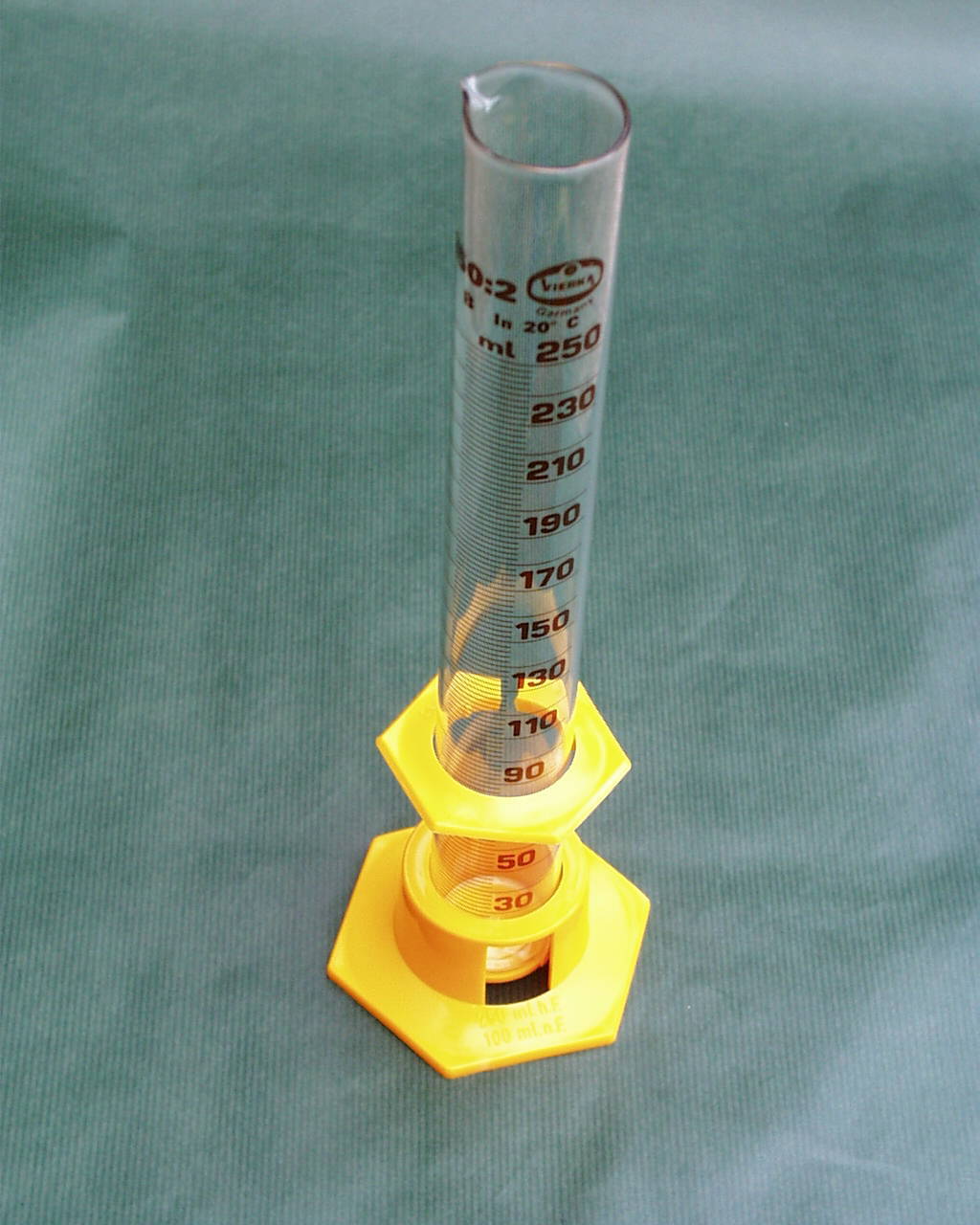 Glaszylinder 250ml mit Graduierung