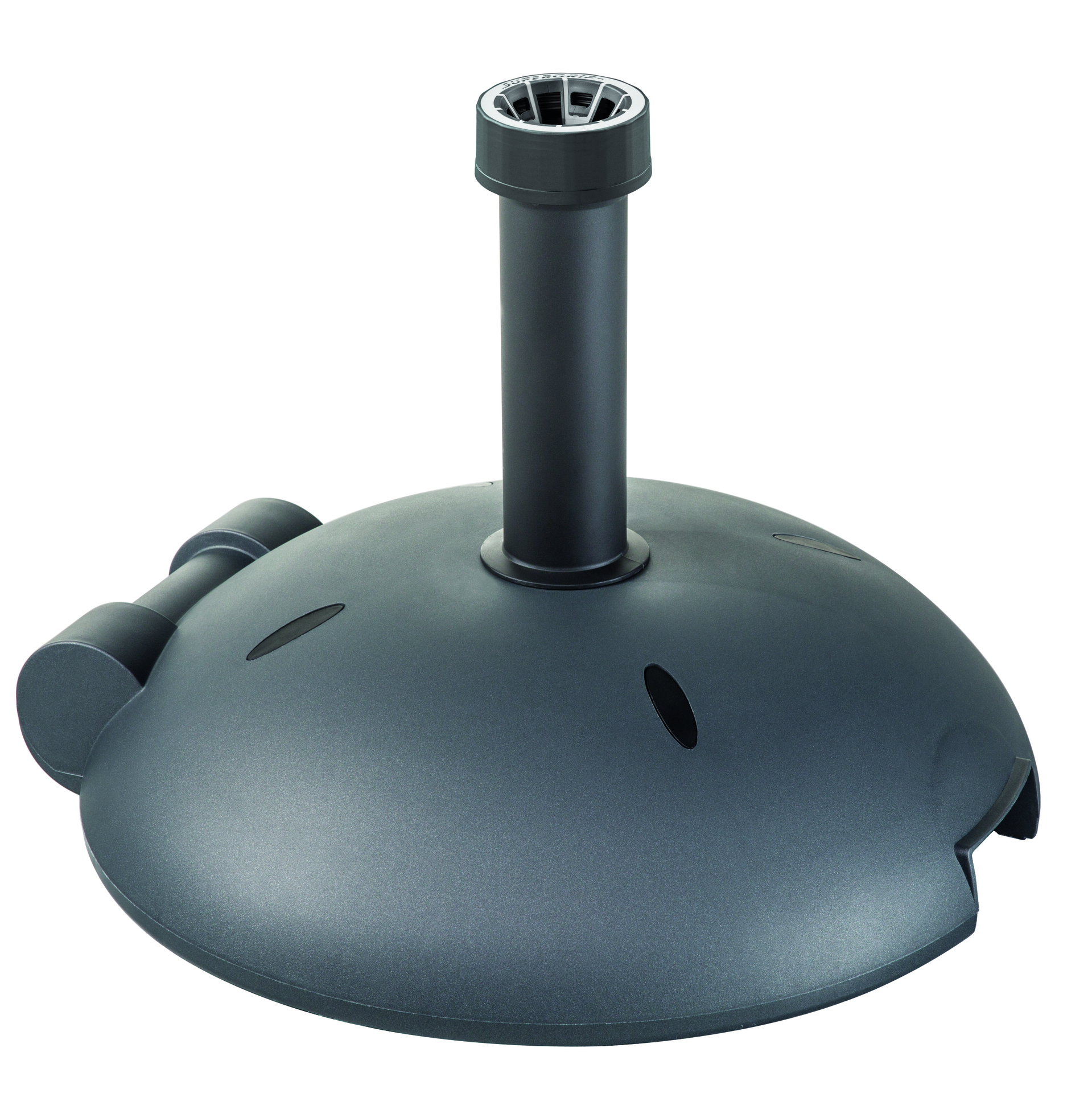 Betonständer ca. 40kg, halbrund, anthrazit bei leitermann.de günstig kaufen Betonständer ca. 40kg, halbrund, anthrazit