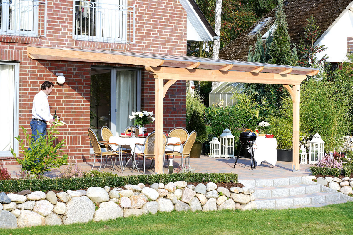 Terrassenüberdachung Ravenna bei leitermann.de günstig kaufen Terrassenüberdachung Ravenna