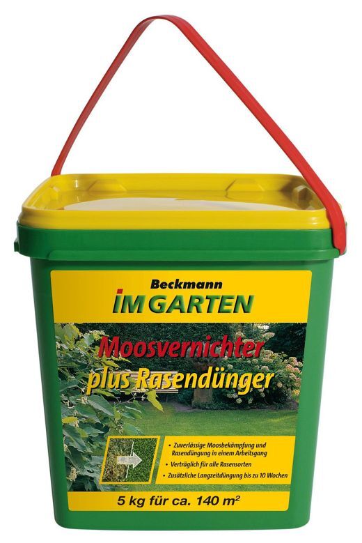 Beckmann & Brehm GmbH Rasendünger mit Moosvernichter