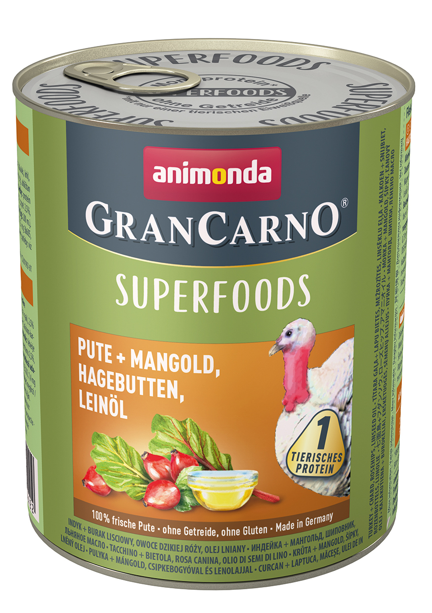 Animonda Dog GranCarno Adult Superfoods 800g