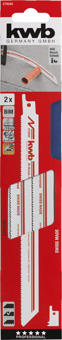2 Säbel-Sägeblältter BiMetall