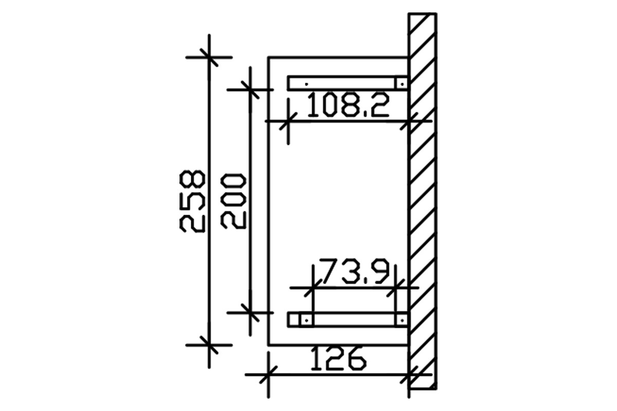 Vordach Wismar 3 Walmdach