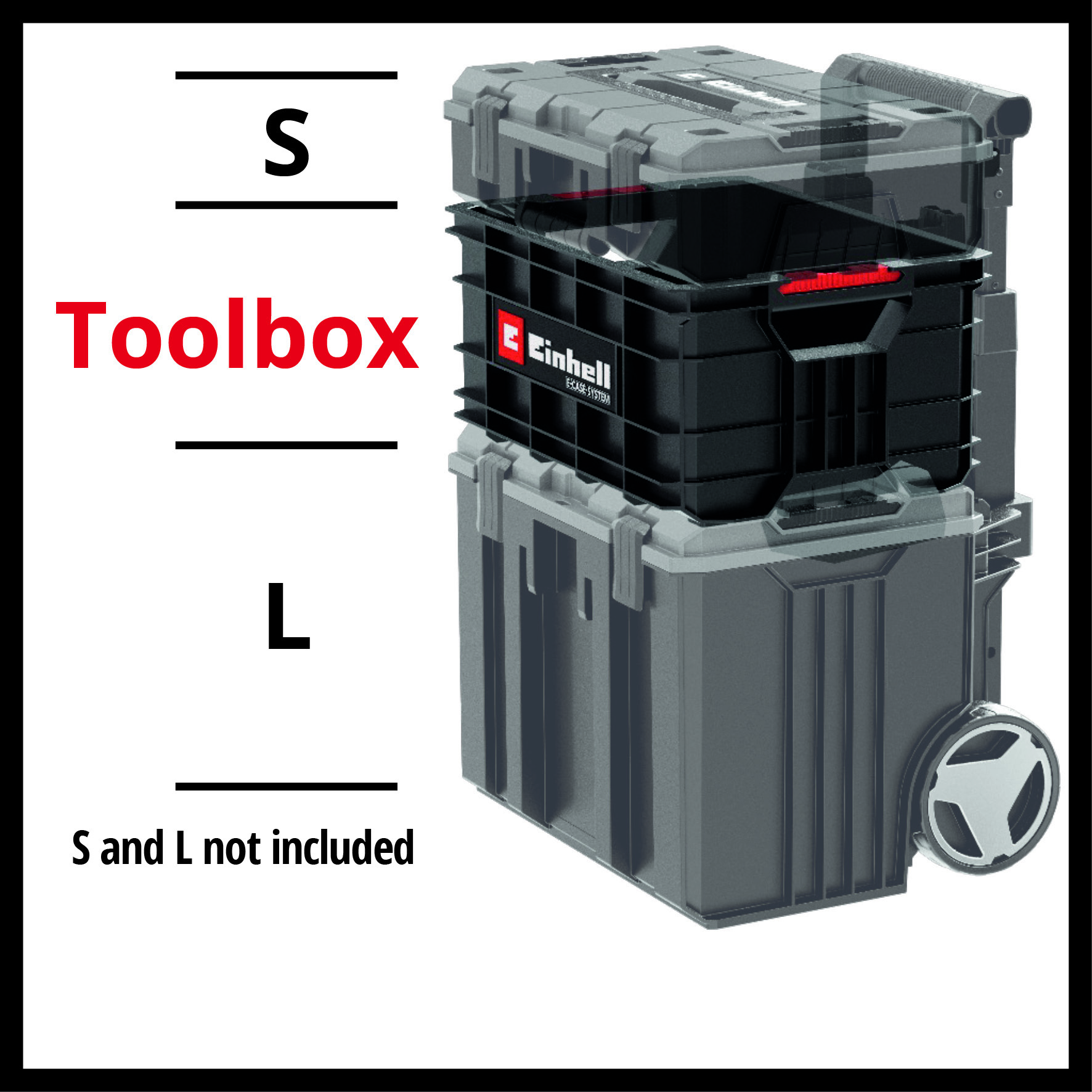 Systemkoffer E-Case Werkzeugkiste bei leitermann.de günstig kaufen Systemkoffer E-Case Werkzeugkiste