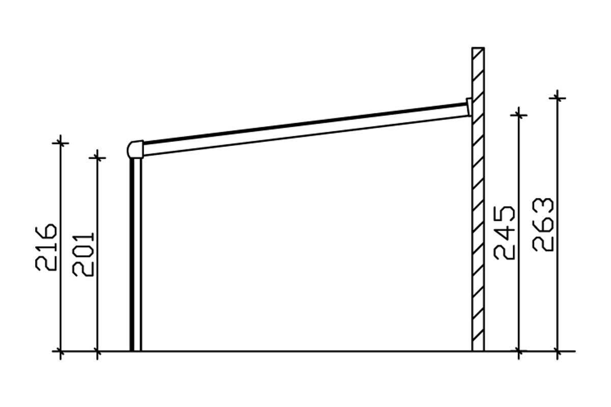 Terrassenüberdachung Garda