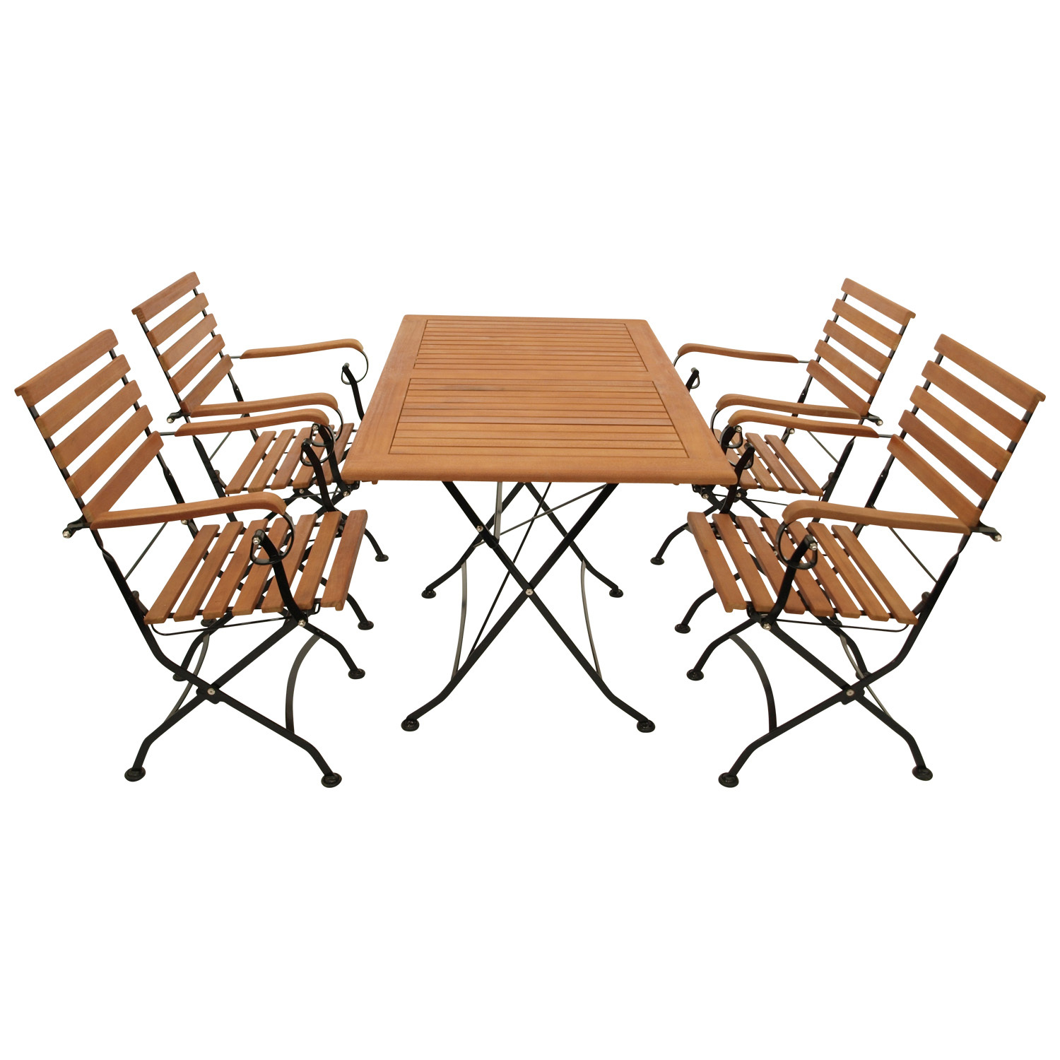 Klappgarnitur 5-teilig