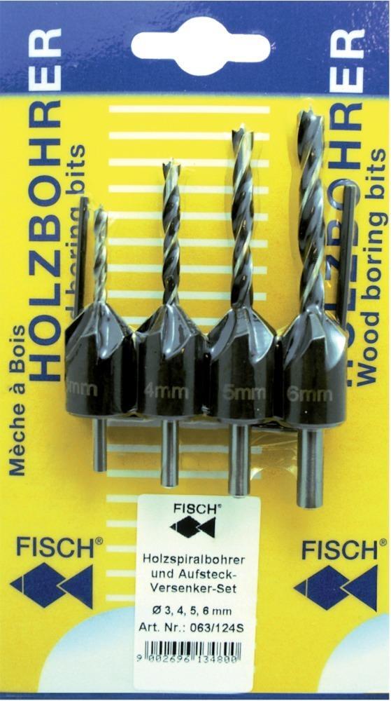 HolzSpiBo-/Versenker-Satz3-4-5-6mm auf Karte Fisch