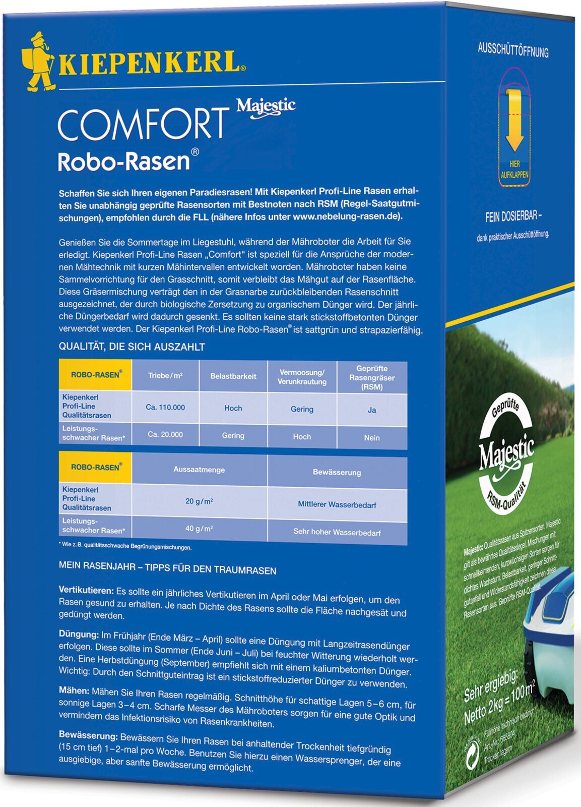 Comfort Robo-Rasensamen®, 2,0kg