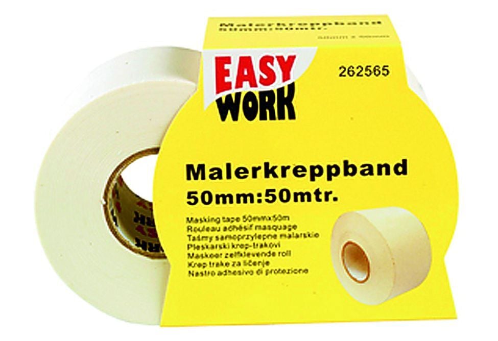 Easy Work Maler-Kreppband 50mm 50m