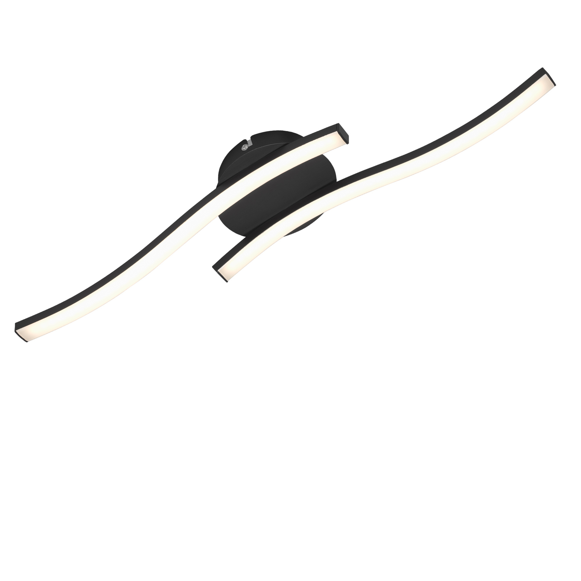 LED Deckenleuchte schwarz, 55,5x12cm bei leitermann.de günstig kaufen LED Deckenleuchte schwarz, 55,5x12cm