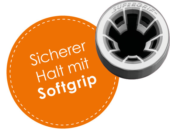 Betonständer ca. 40kg, halbrund, anthrazit bei leitermann.de günstig kaufen Betonständer ca. 40kg, halbrund, anthrazit