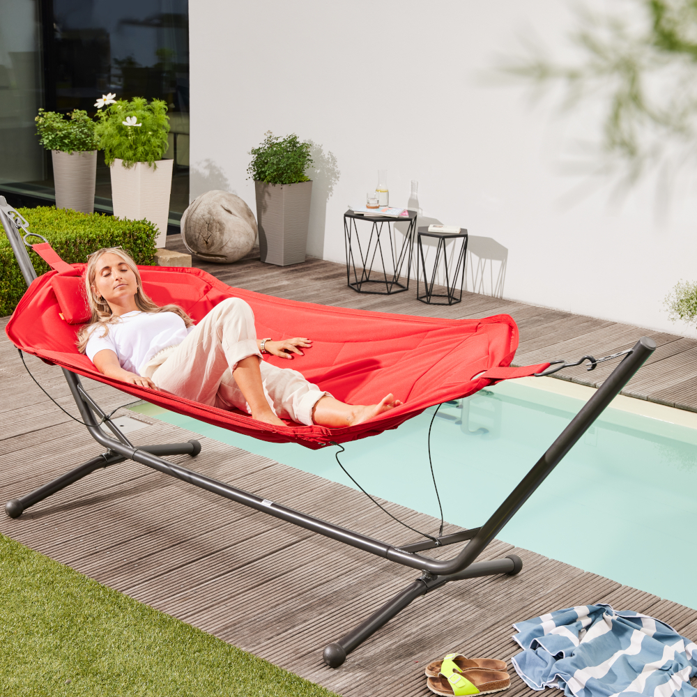 Panama Hängematte mit Stahlgestell bei leitermann.de günstig kaufen Panama Hängematte mit Stahlgestell