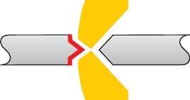 Knipex VDE Abisolier-Seitenschneider 160mm