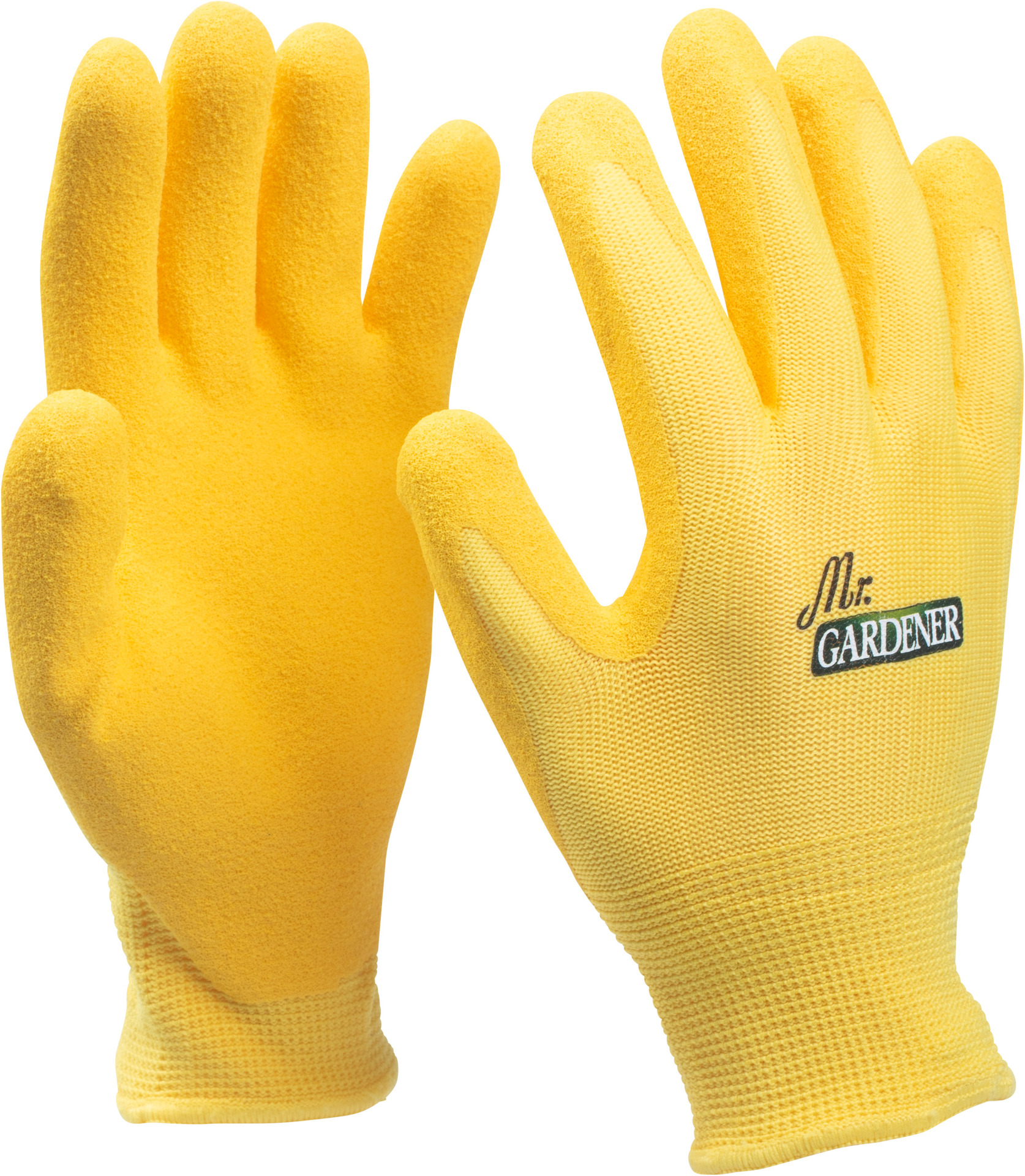 Handschuhe Nitril gelb Gr. 4
