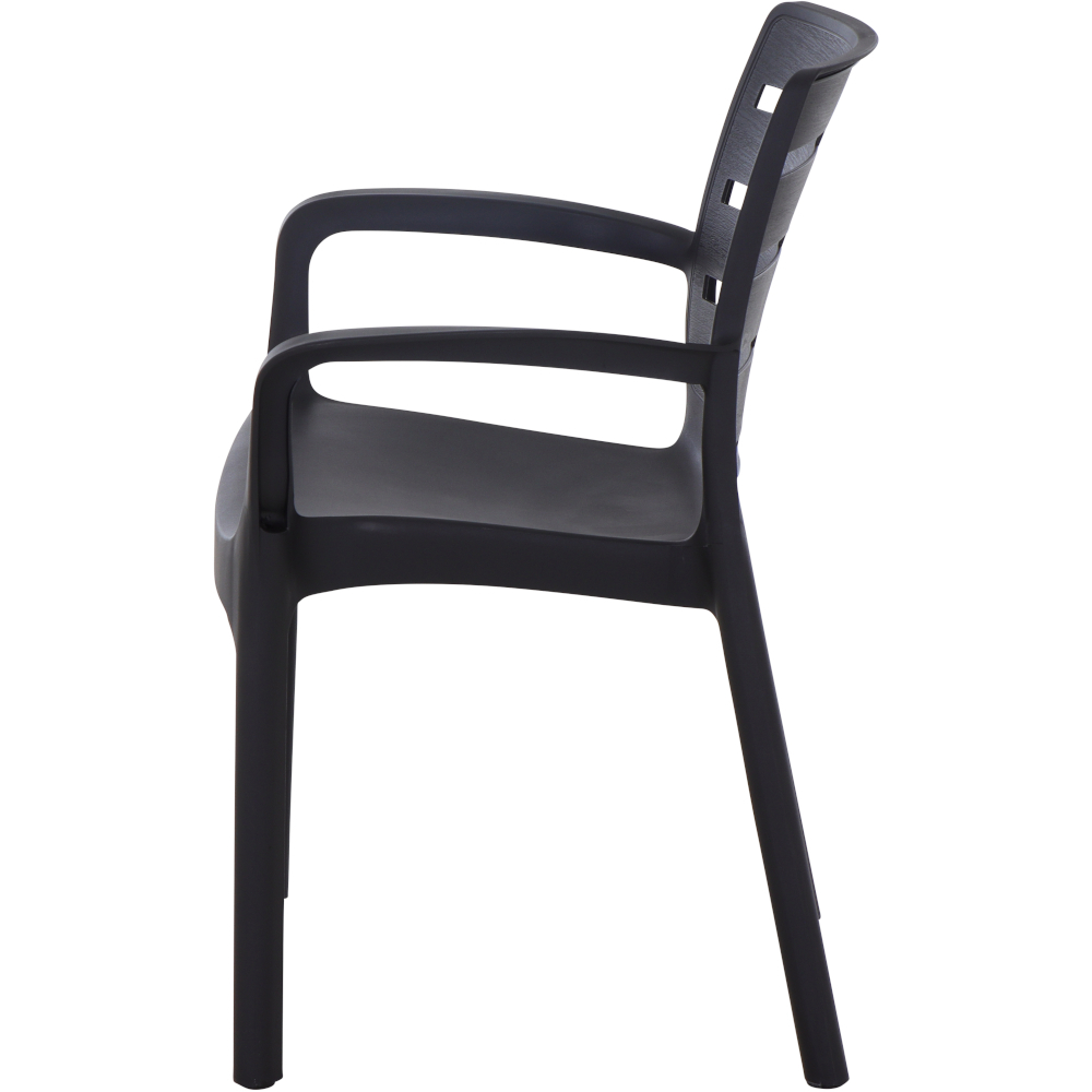 Borneo Stapelsessel anthrazit bei leitermann.de günstig kaufen Borneo Stapelsessel anthrazit