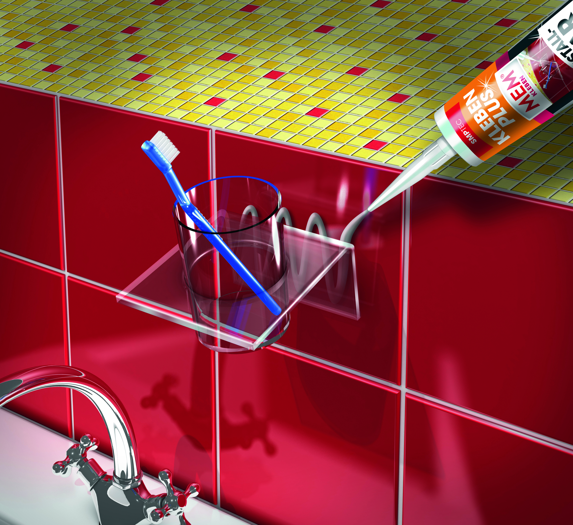 Kleben PLUS kristallklar 300g