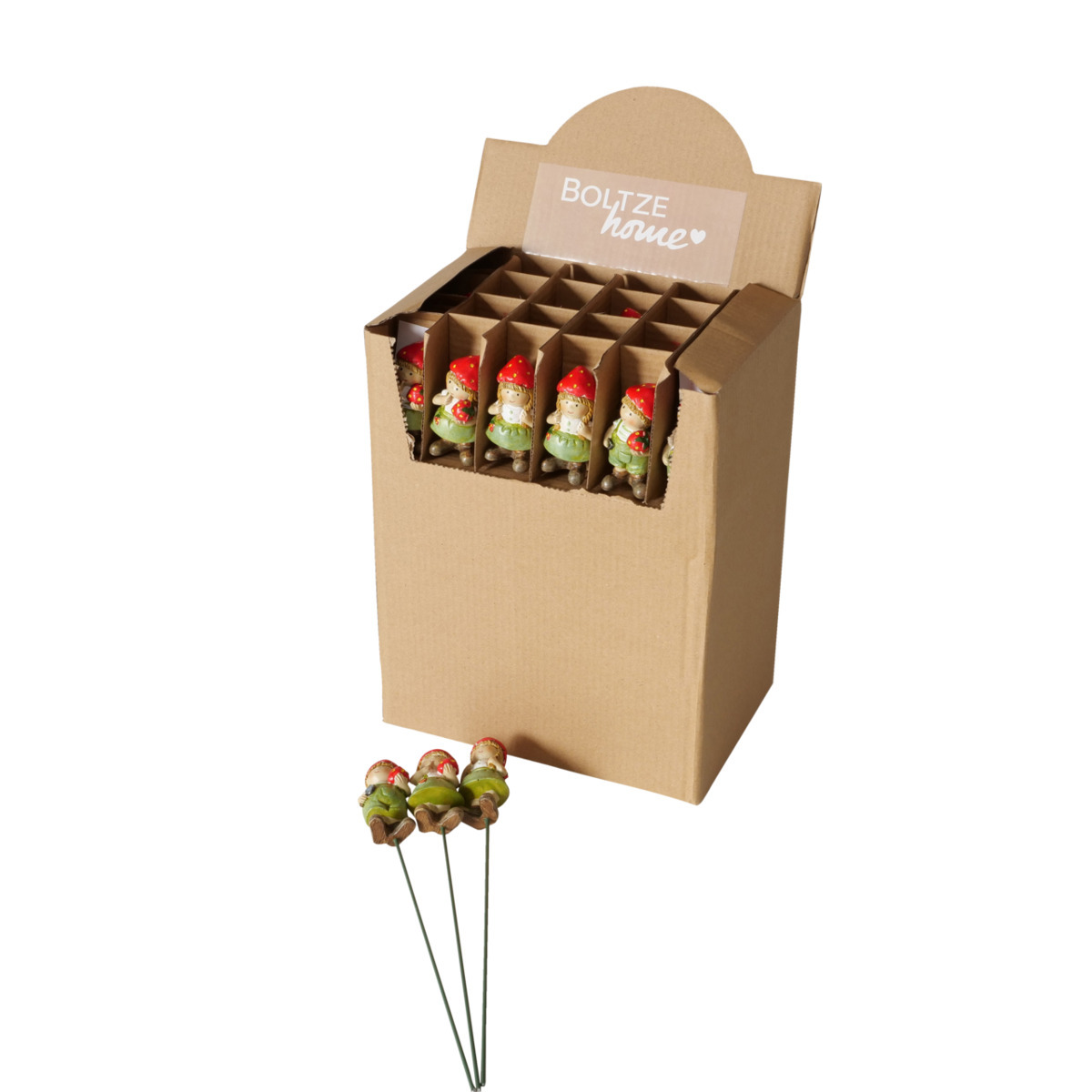 Topfstecker Emily, 3-fach sortiert