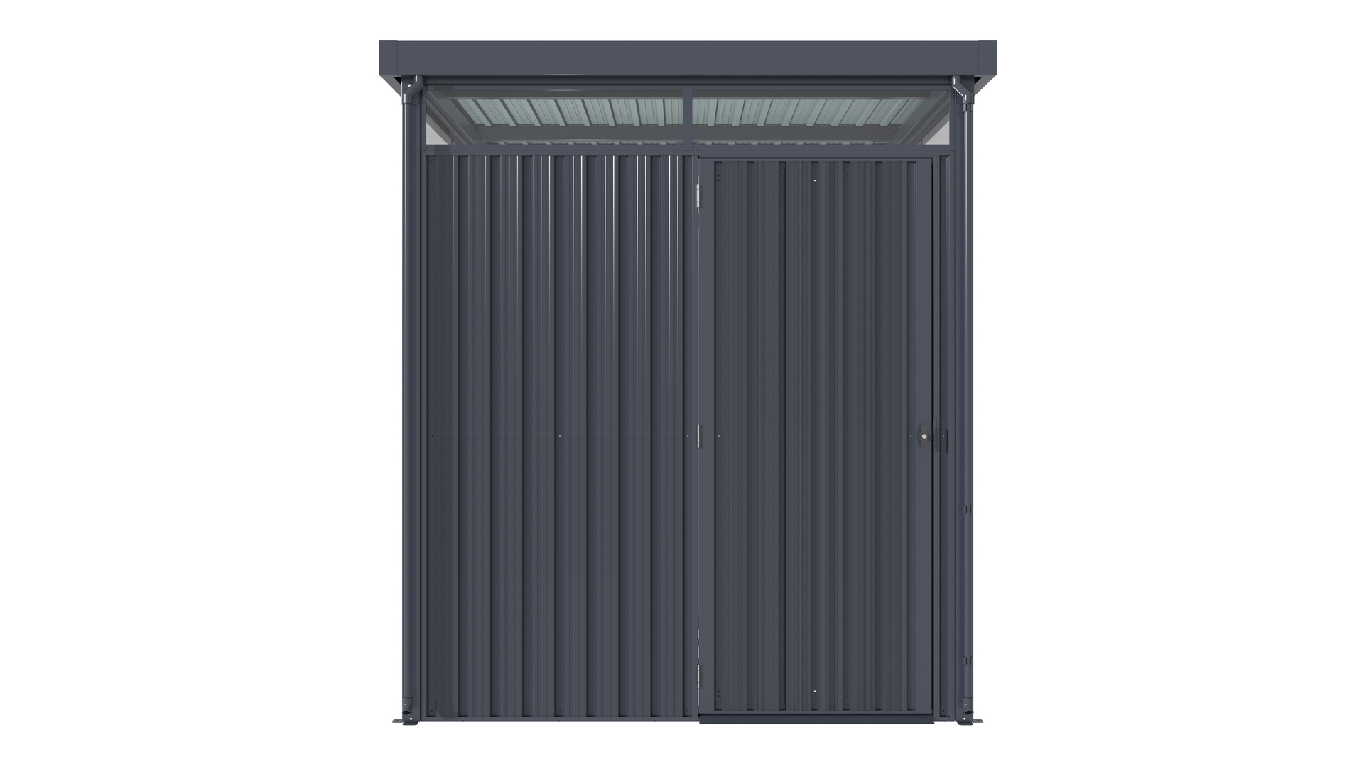 Gerätehaus Rheinfelden, anthrazit matt bei leitermann.de günstig kaufen Gerätehaus Rheinfelden, anthrazit matt