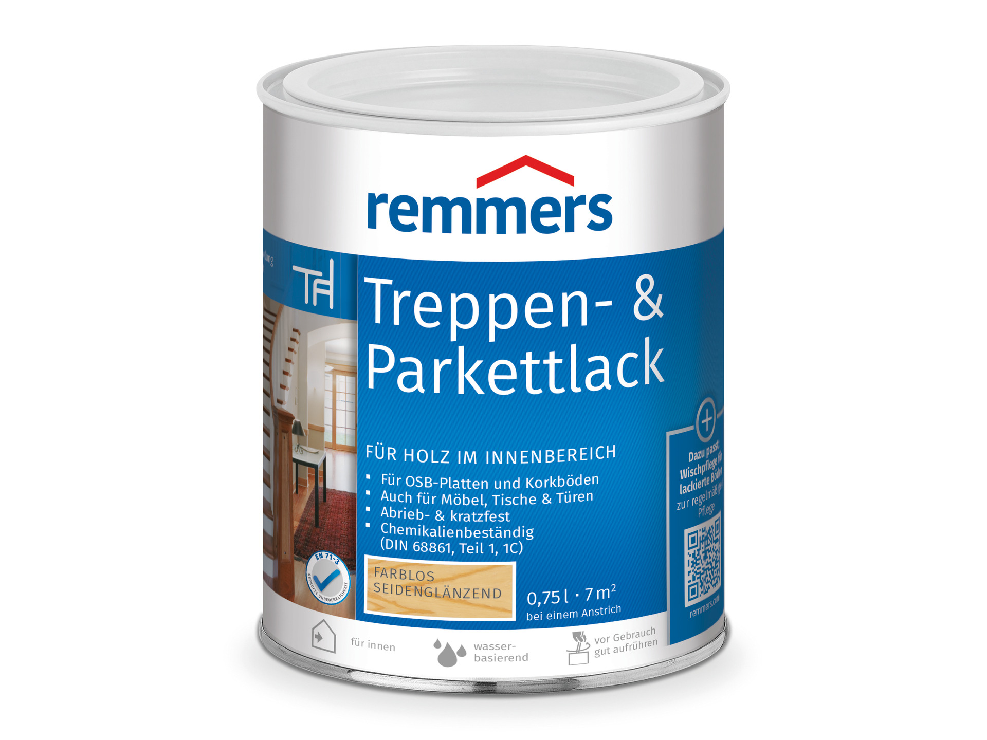 Remmers GmbH Treppen- und Parkettlack seidenglänzend