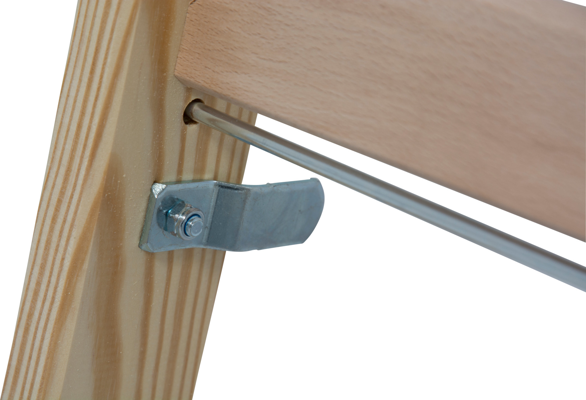 Holz-Sprossen-Doppelleiter STABILO 2x12