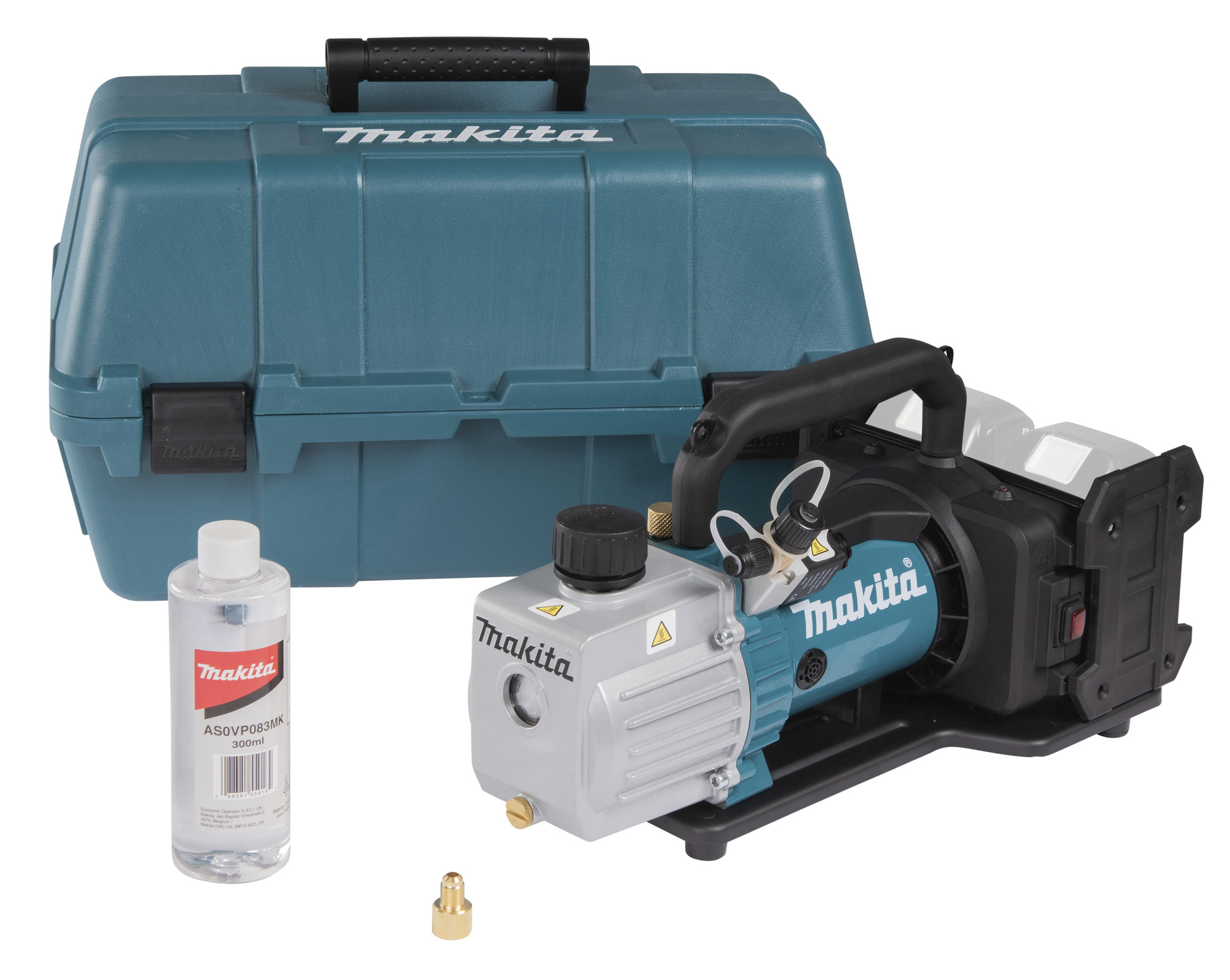 Akku-Vakuumpumpe DVP181ZK, 18V, im Transportkoffer bei leitermann.de günstig kaufen Akku-Vakuumpumpe DVP181ZK, 18V, im Transportkoffer